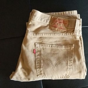 Levi's 501s  Khaki/Tan